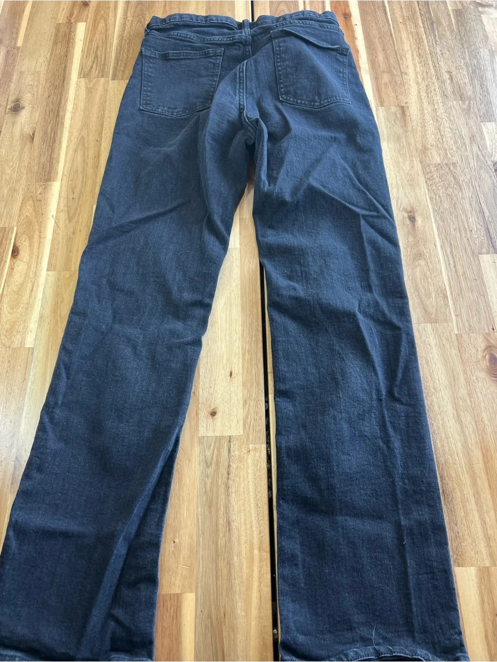 Old Navy Boys 18 Black Straight Built-In Flex Jeans Adjustable Waist